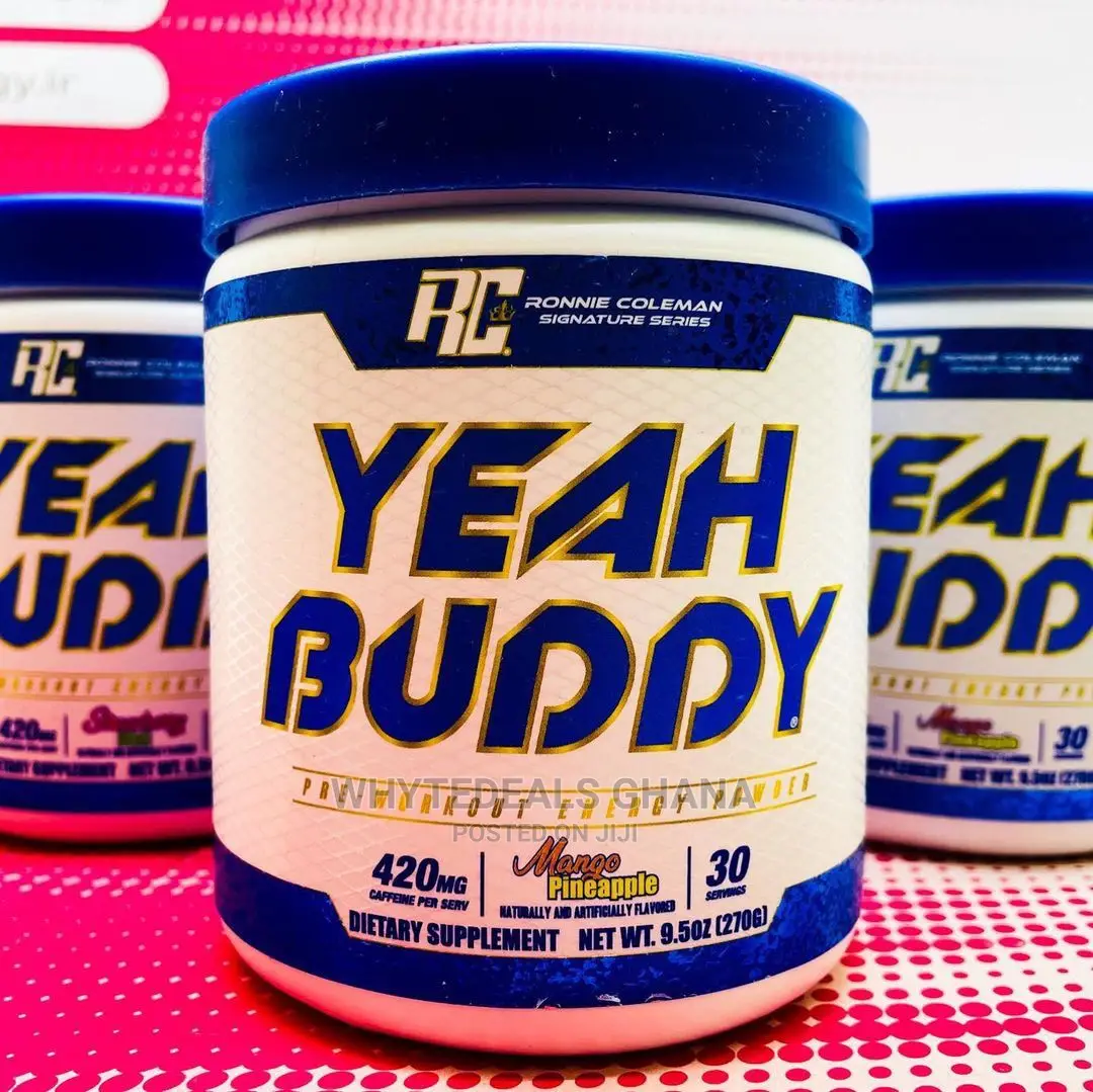 Ronnie Coleman Yeah Buddy PRE-WORKOUT Extreme Energy FOCUS
