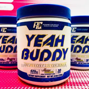 Ronnie Coleman Yeah Buddy PRE-WORKOUT Extreme Energy FOCUS