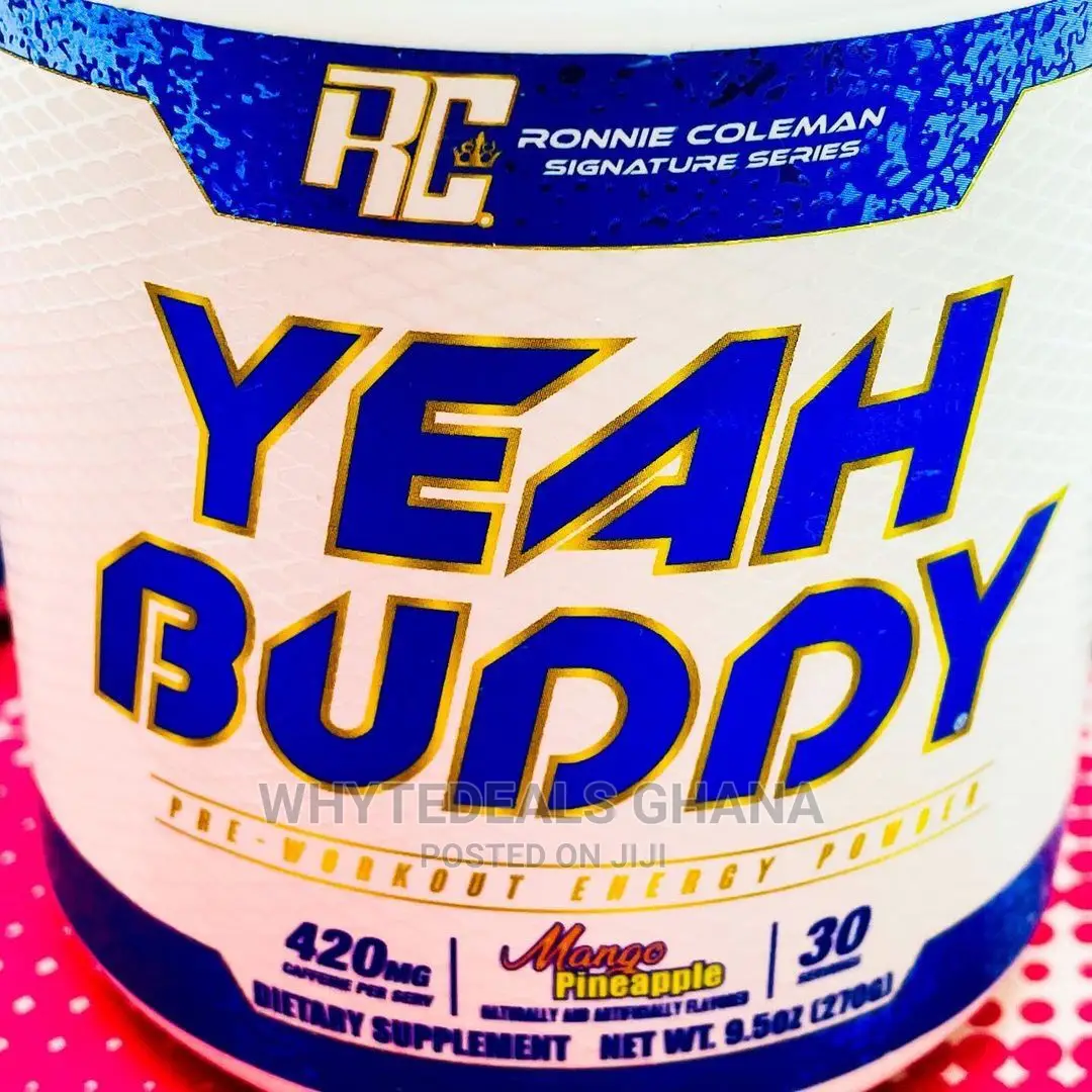 Ronnie Coleman Yeah Buddy PRE-WORKOUT Extreme Energy FOCUS