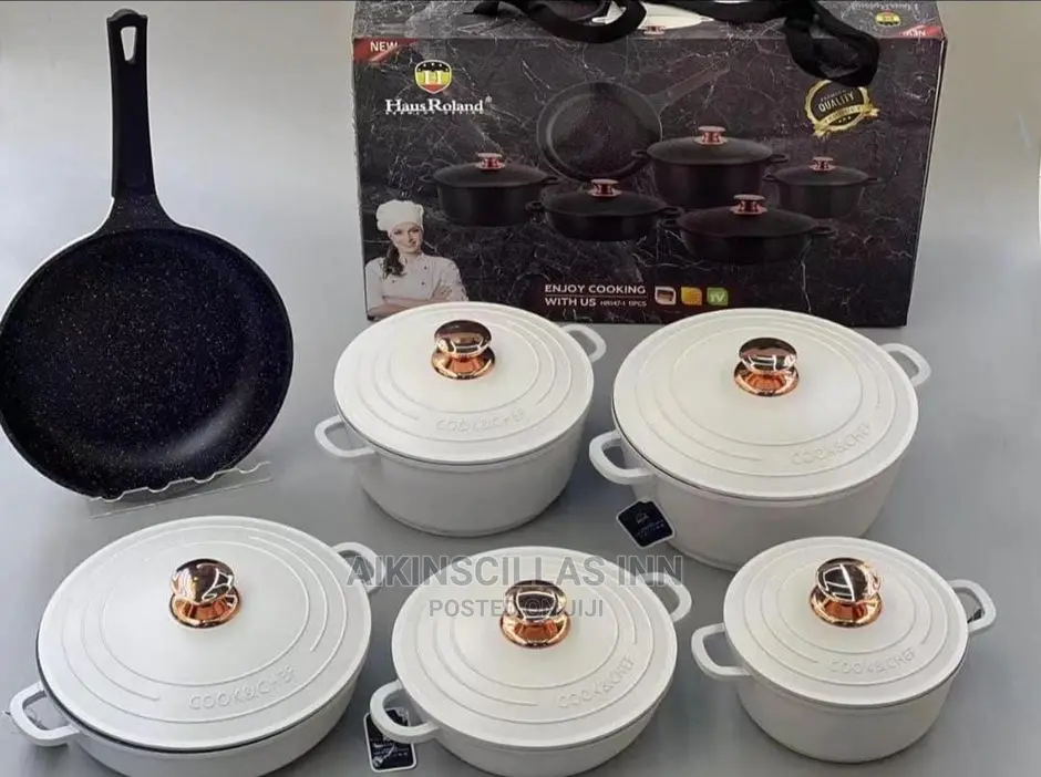 Cast Iron 11pcs Cookware
