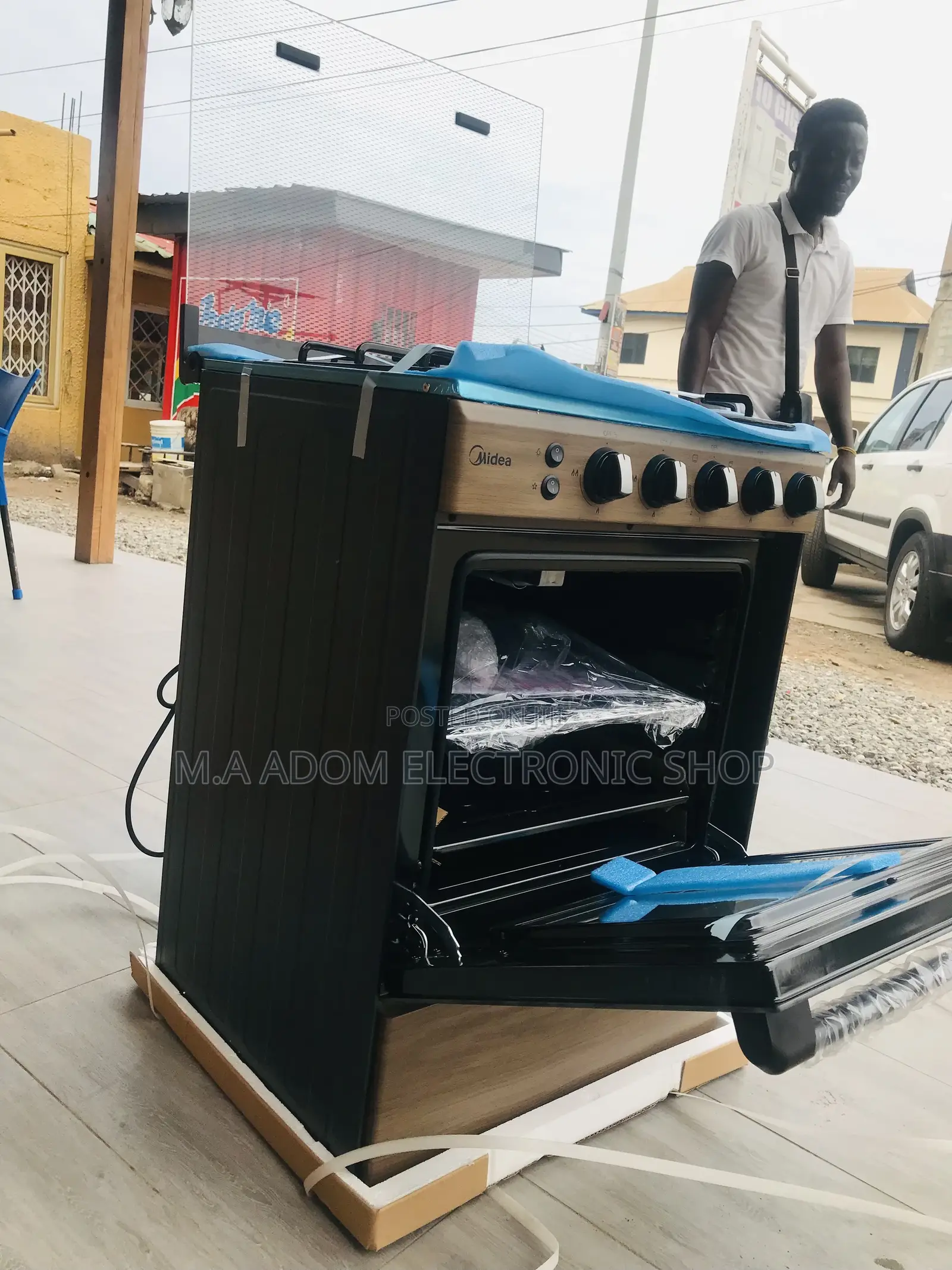 New Midea 60 Cm Gas Cooker With Full Safety