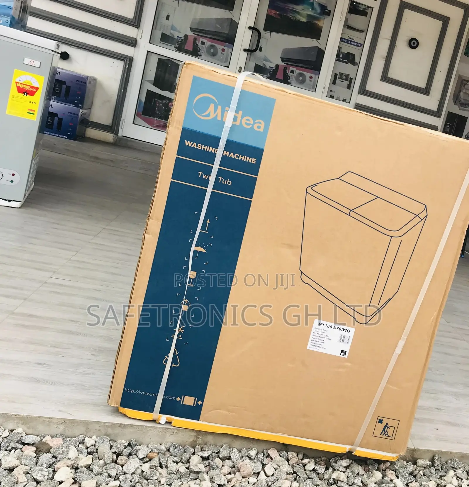 Topload Semiautomatic 12kg Washingmachine Midea