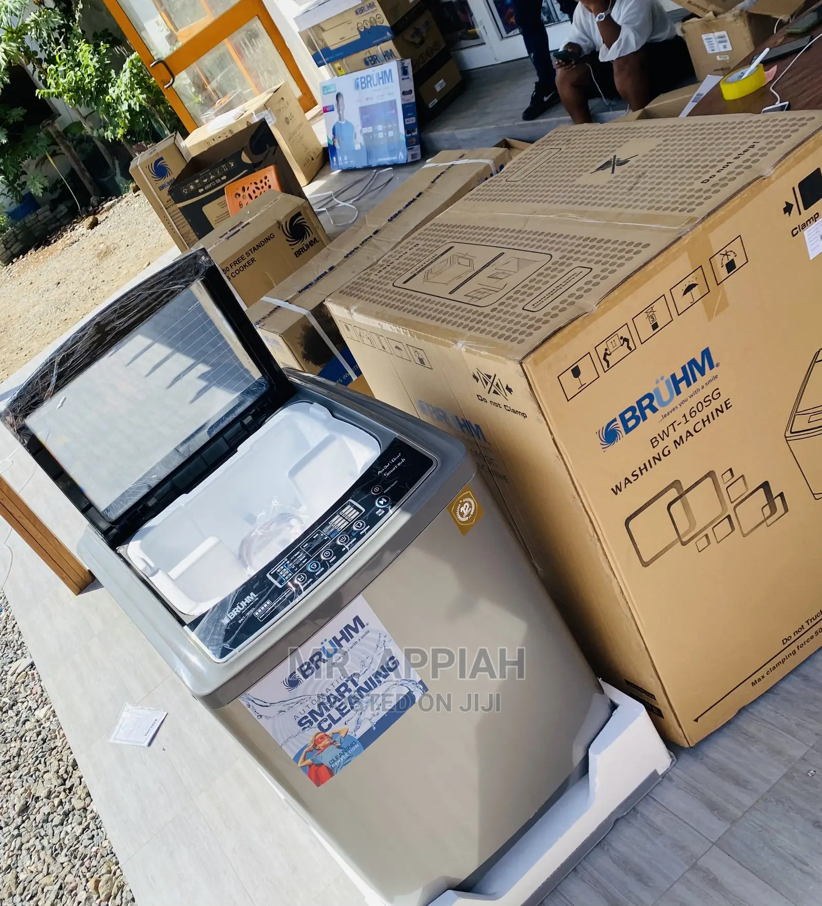 Sealed in Box  Bruhm BBWT-120SG(12kg)Washing Machine 