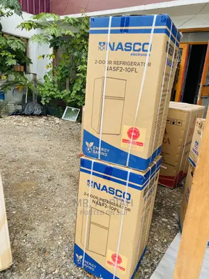 Nasco 2door Fridge WithLow Energy Consumption Nasf2-10,Gray
