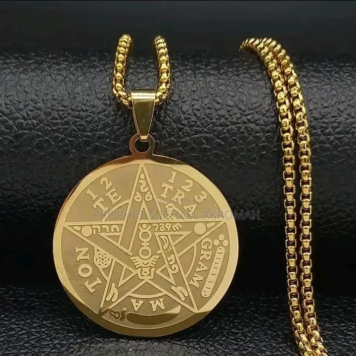 Tetragrammaton Pendant Necklace