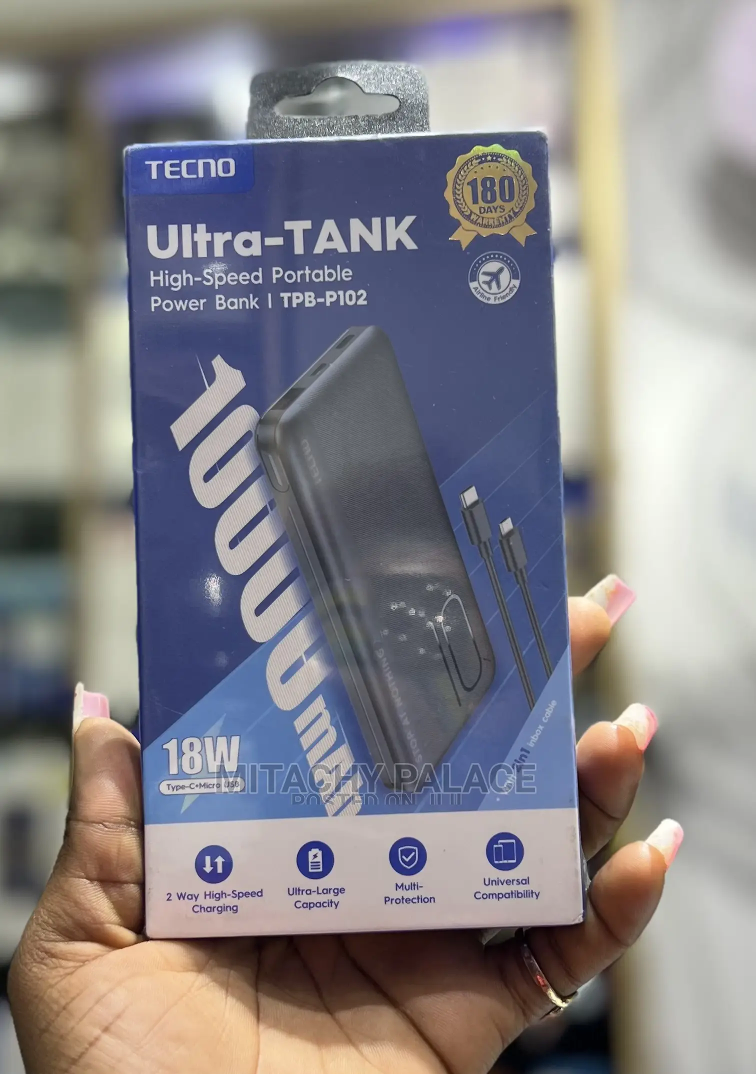 Tecno Ultra Tank Power Bank