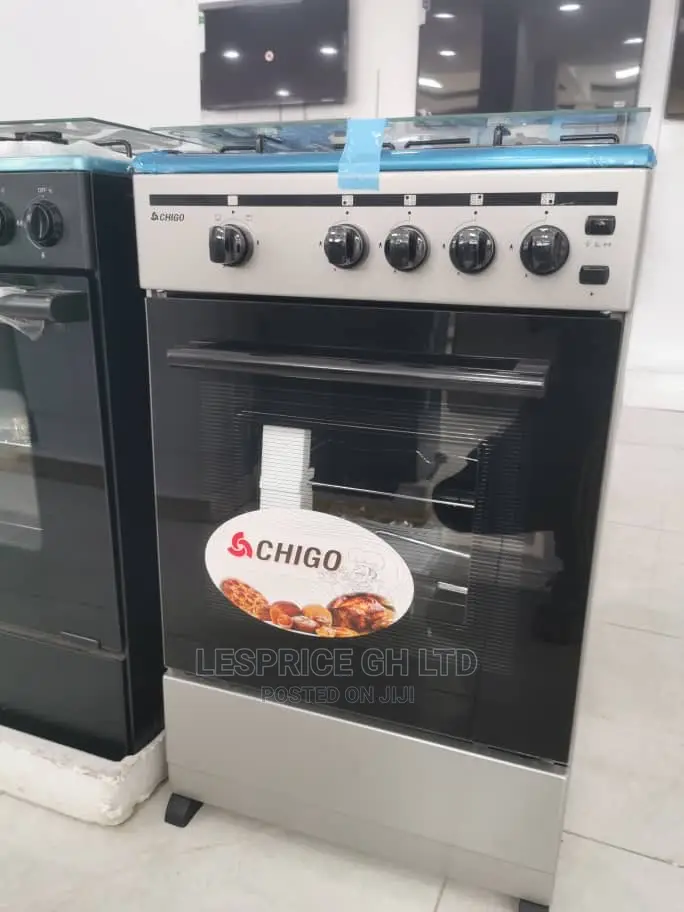 Chigo 50x50 Gas Cooker Tempered Glass