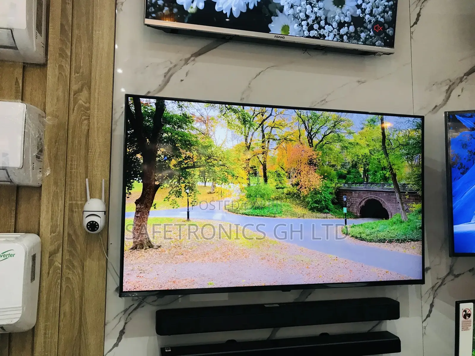 Adjustable Lastest 55 Inches Glossy LED  Nano75 Tv