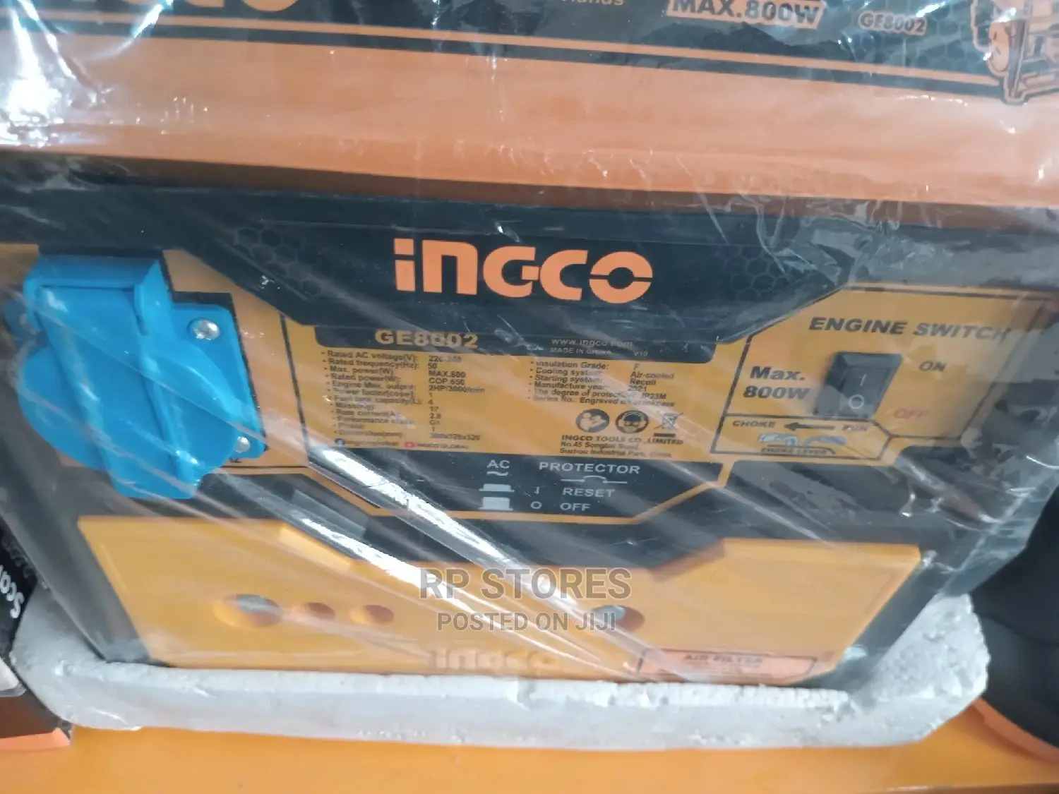 Ingco Portable Generator 800
