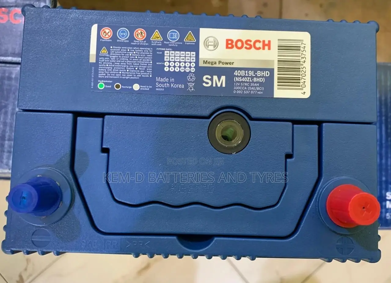 Bosch Battery for Small Cars Like Picanto