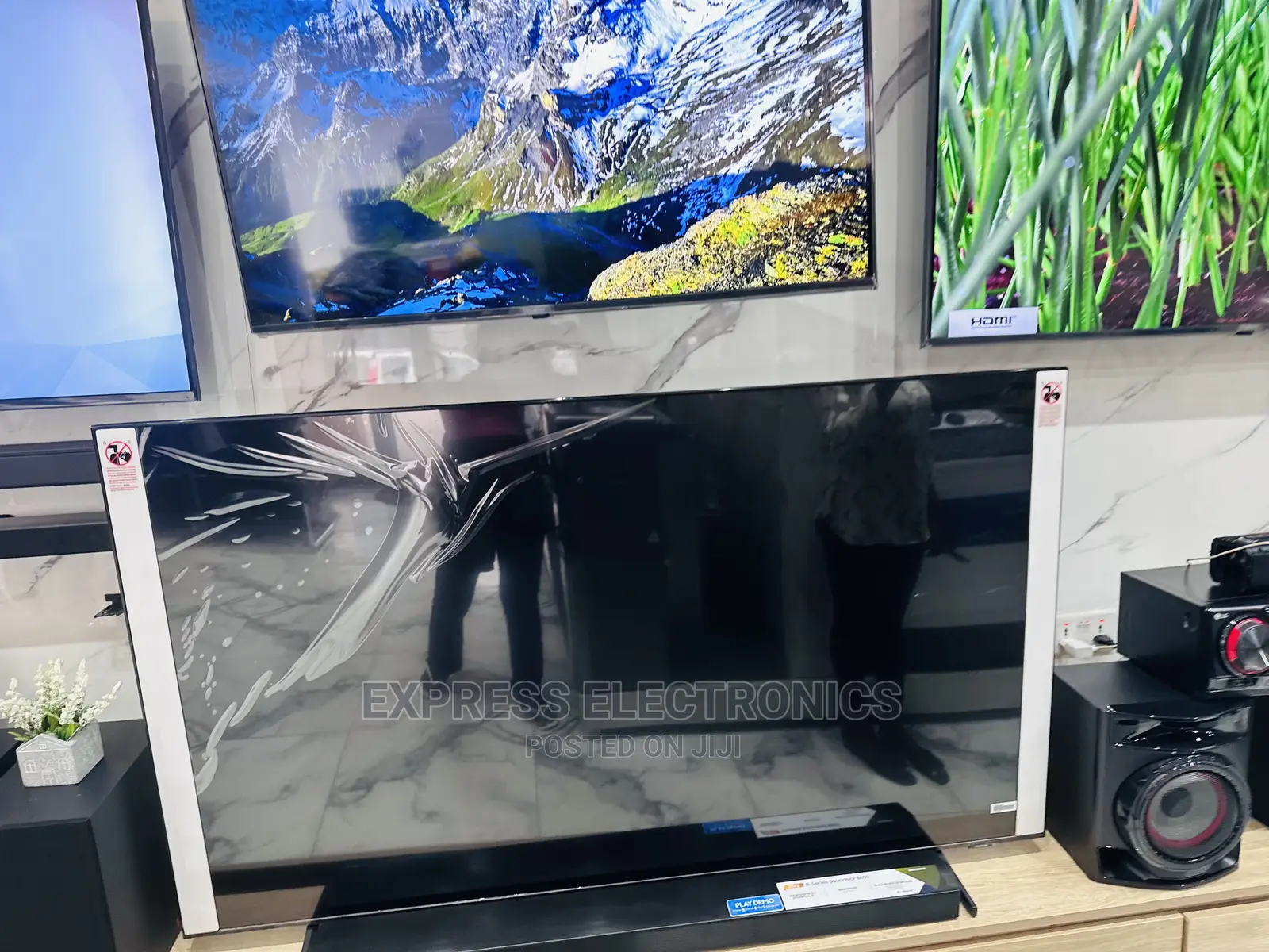 Slim Black 70NANO763 Nanocell LG UHD Smart Tv 