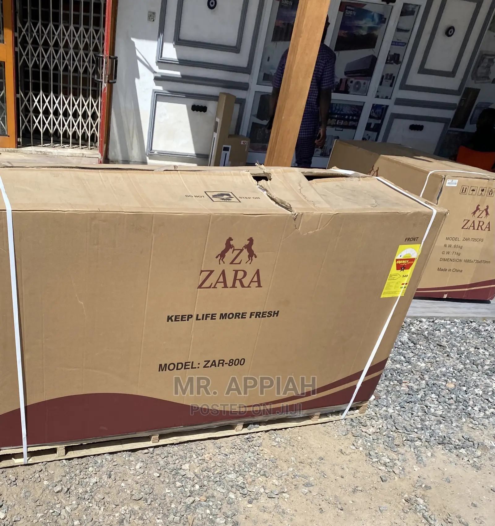 Reliable Zara Double Door  Chest Freezer(577ltr) 