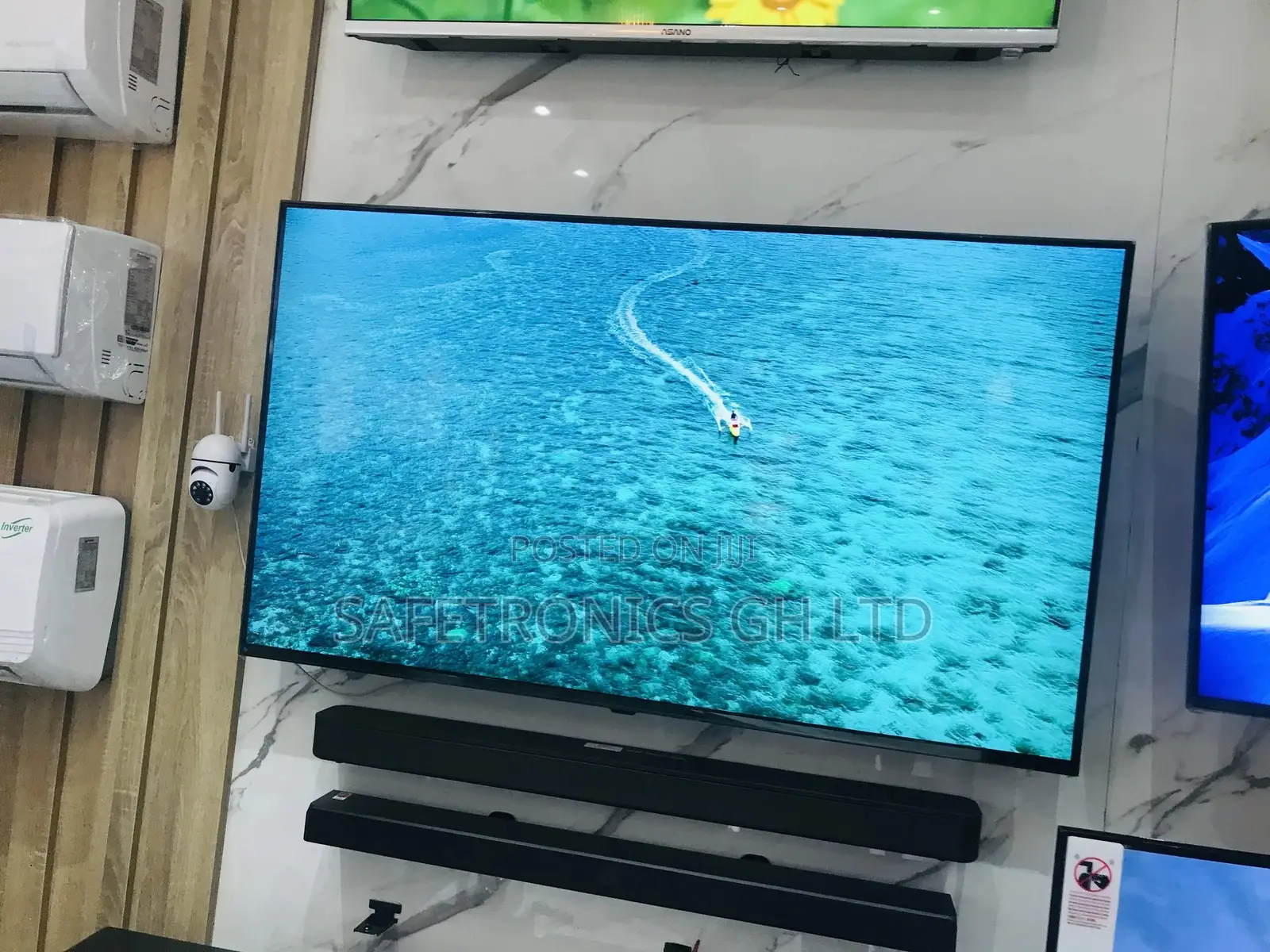 Glossy Samsung 55 Inches Au7092 Smart Uhd Led Tv