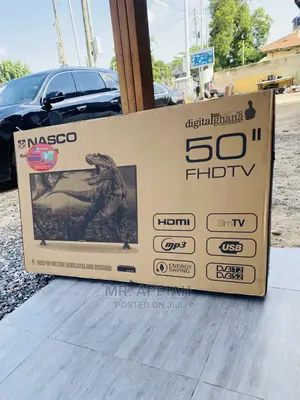 (Black)Classic Design Nasco 50 Inch FHD Tv