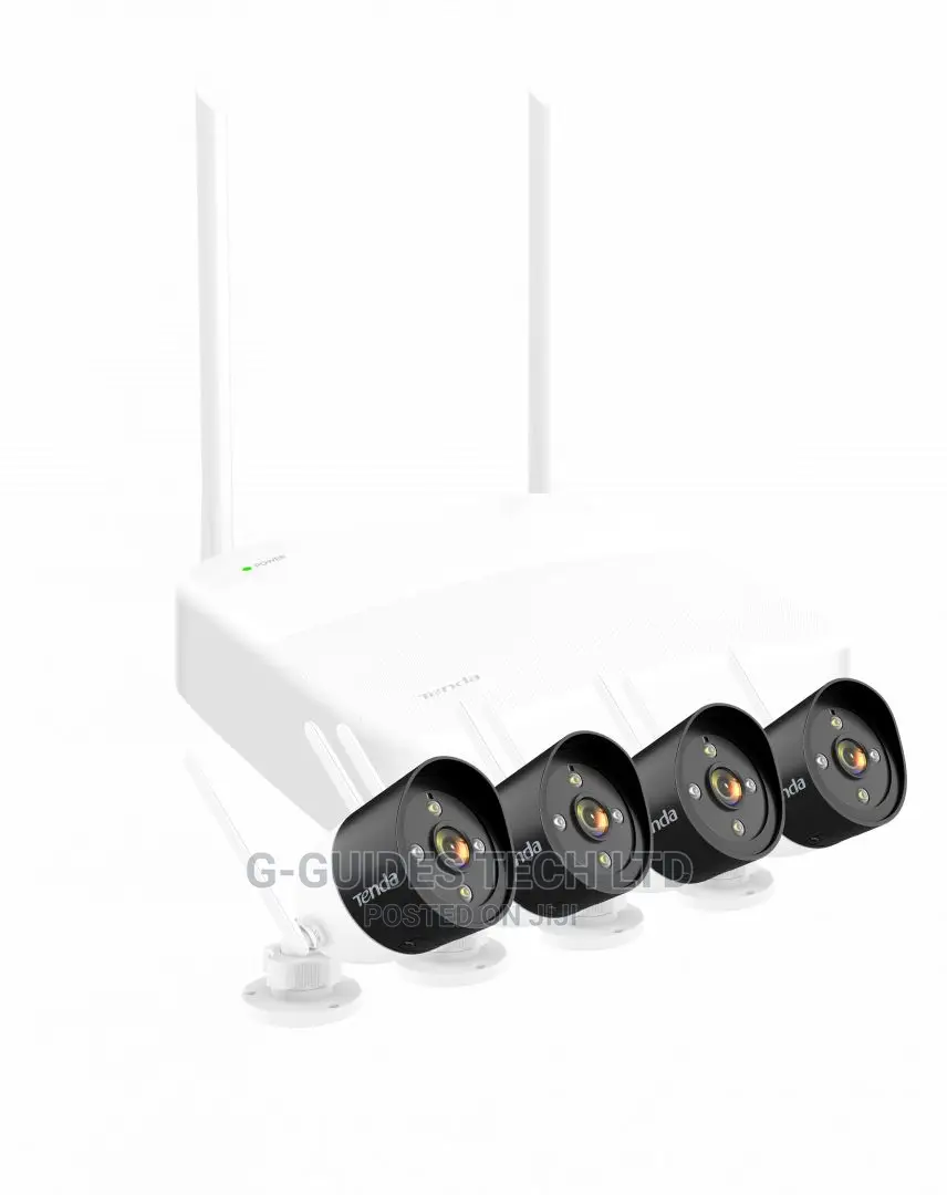 Tenda 4-Channel Wireless Kit (K4w-3tc), Tenda 4ch Wifi Kit