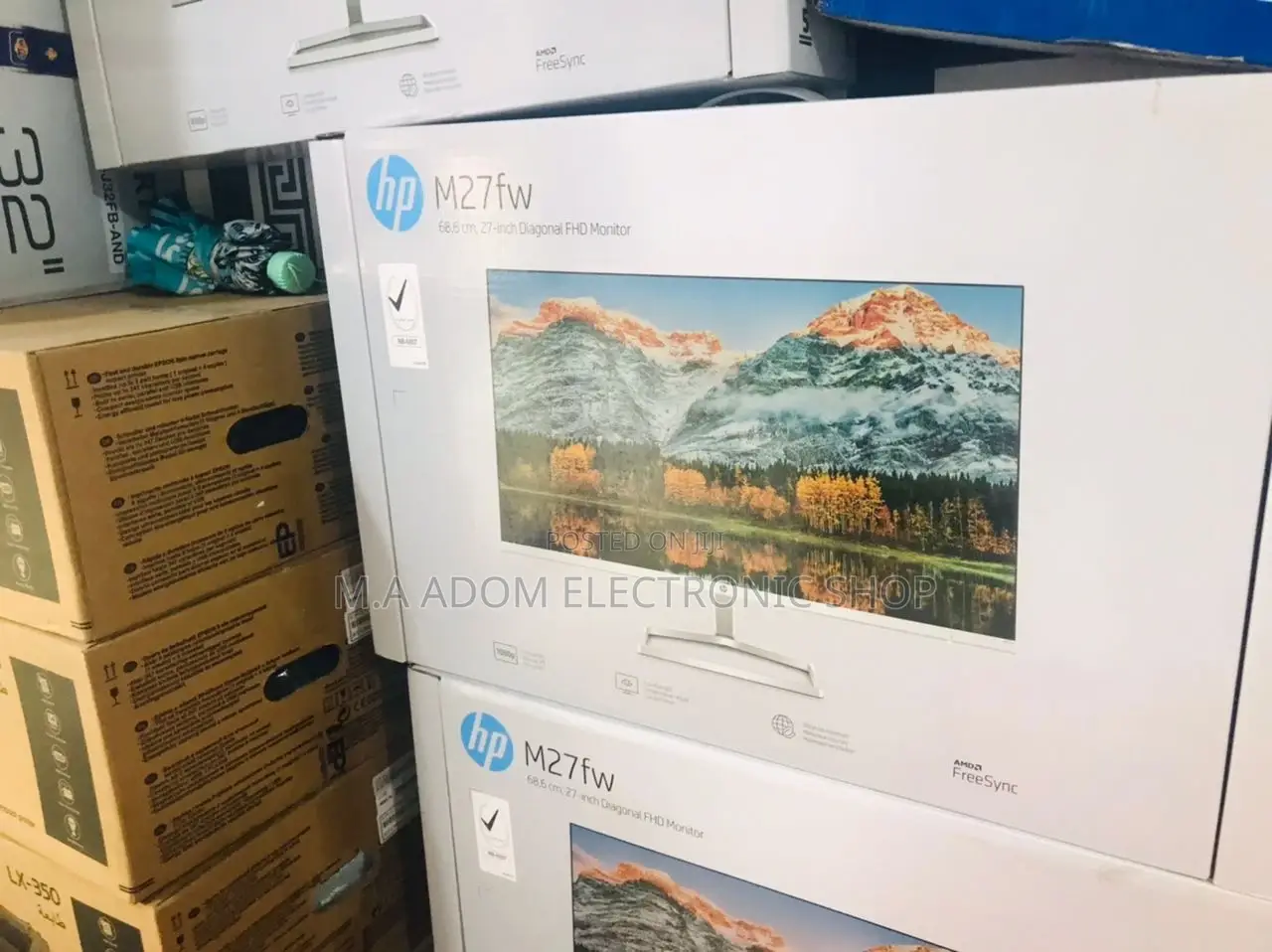 Superb Hp M27FW FHD Monitor With HDMI,VGA