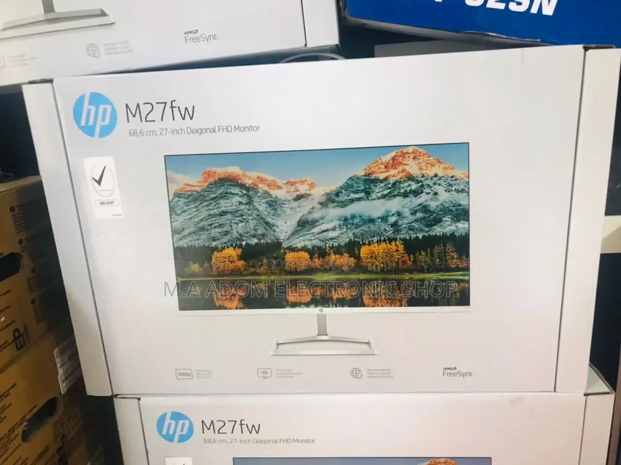 Affordable Hp M27FW FHD Monitor With HDMI,VGA