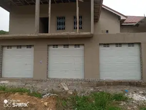 Fanlight Garage Door With Remote Control