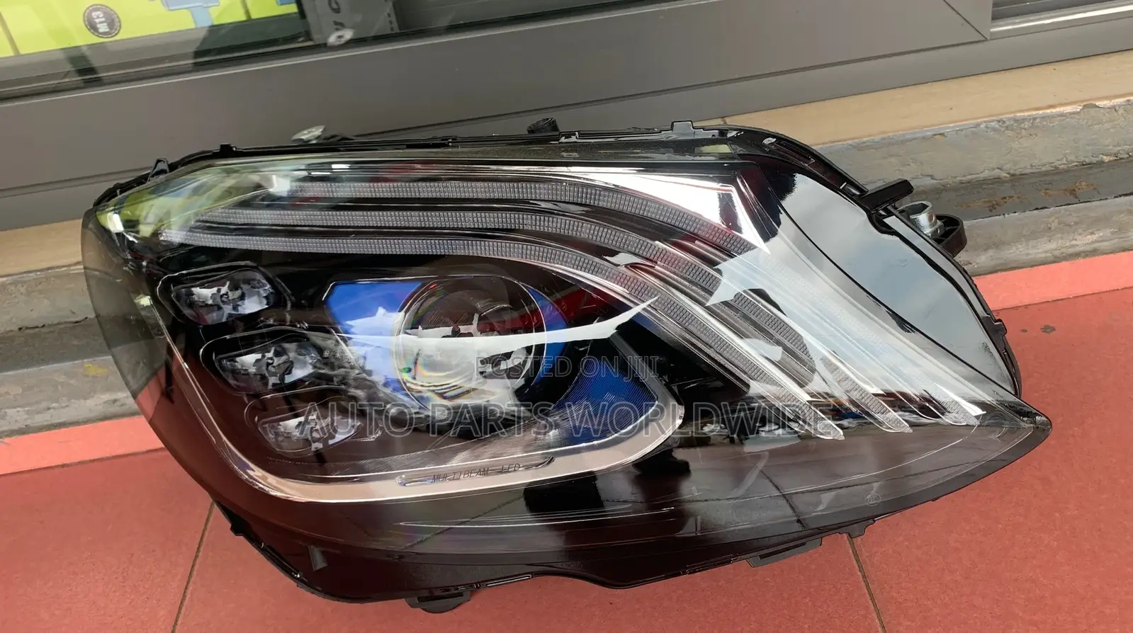 Mecedes Benz W205 C300 Amg Coupe Full Led 3ple Lens Headlights