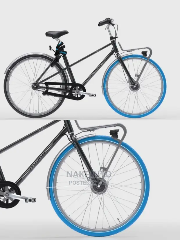 Swapfiets Deluxe Cyclist Bicycle in Circle Sports Equipment