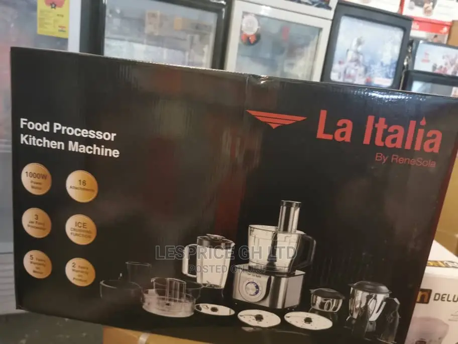 Your No 1 Food Processor- Italia Made.