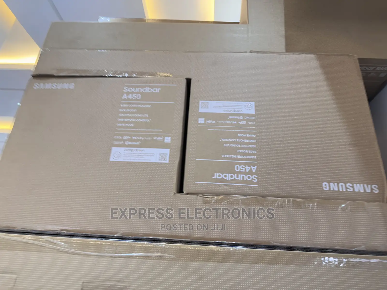 Hw-C400 Samsung Soundbar With Woofer Black Lovely 