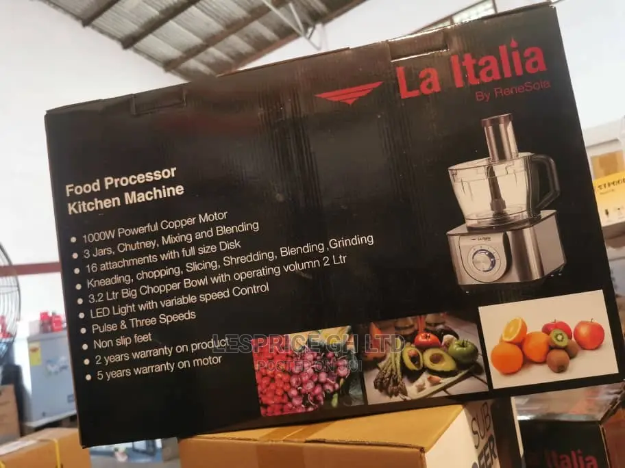 The Correct Food Processor- Italia