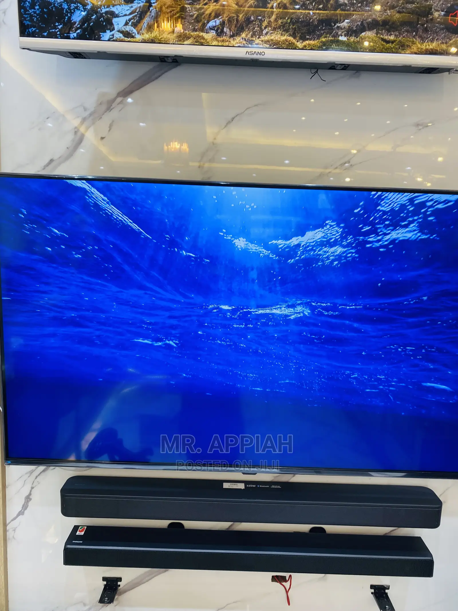 Perfectly Designed Samsung55 Inch 55bu8000 Uhd Smart Tv.