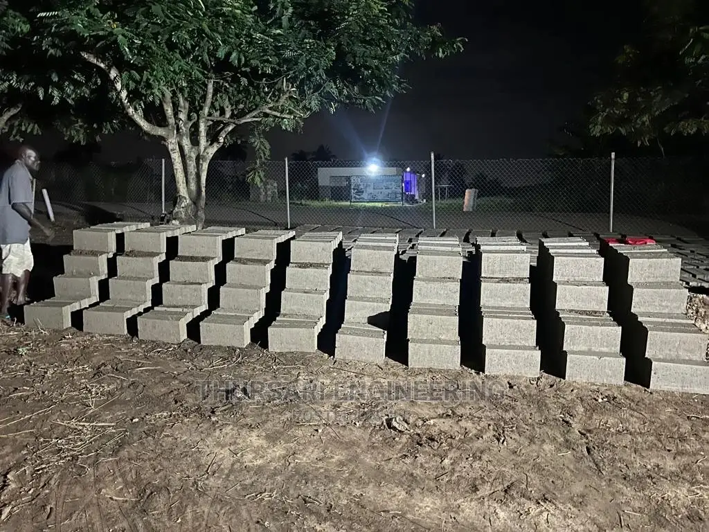 5 Inches Solid Quary Dust Blocks