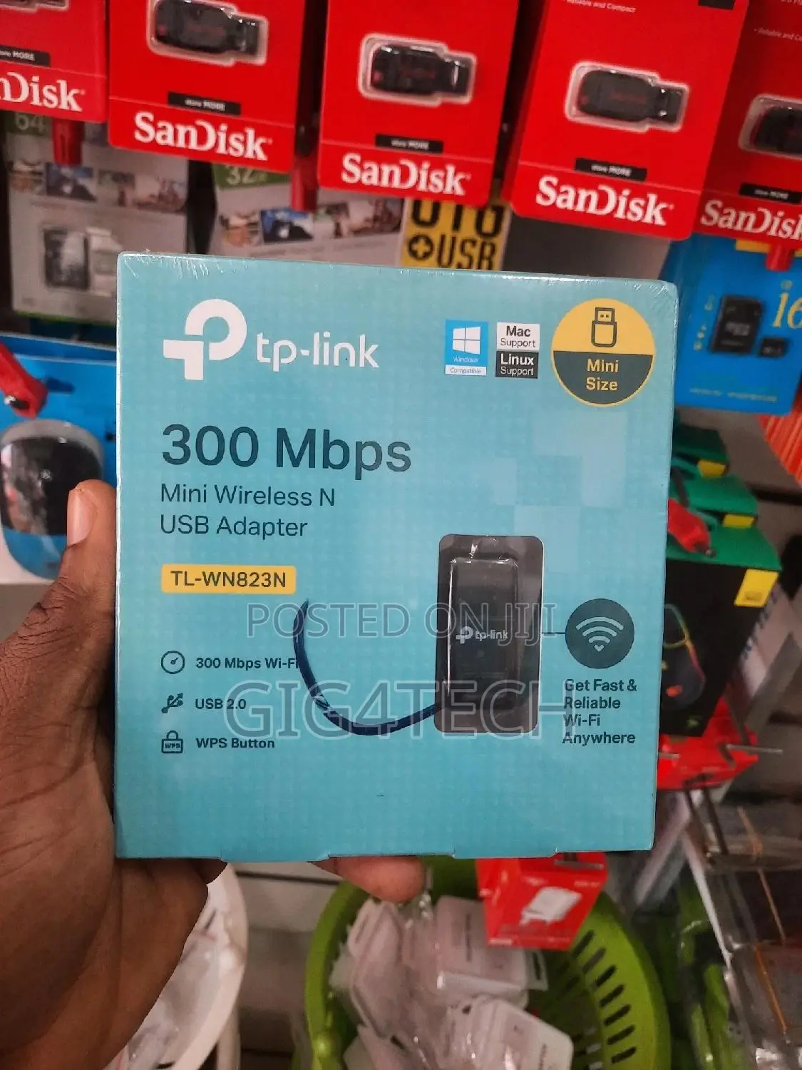 Tp-Link Wifi USB Adapter TL-WN823N 300mbps