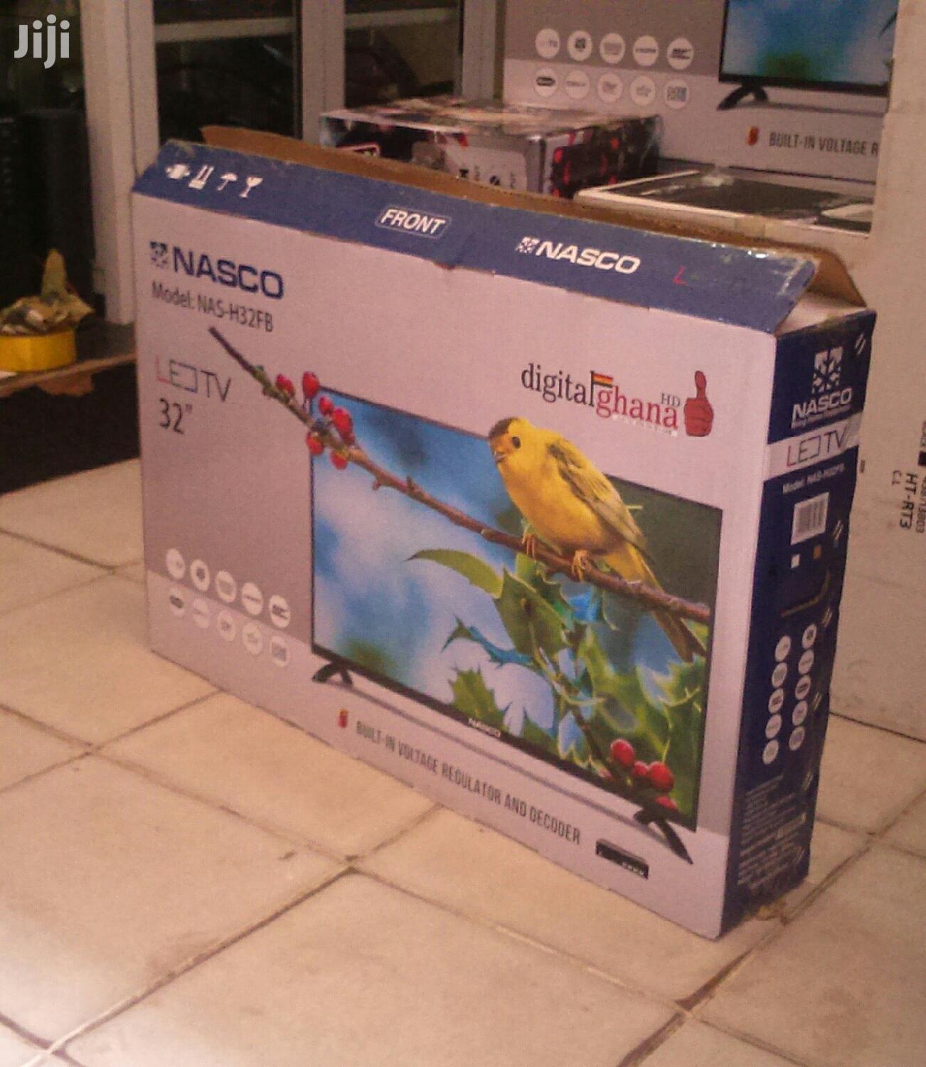 A Sleek Nasco 32inch Digital Satellite TV