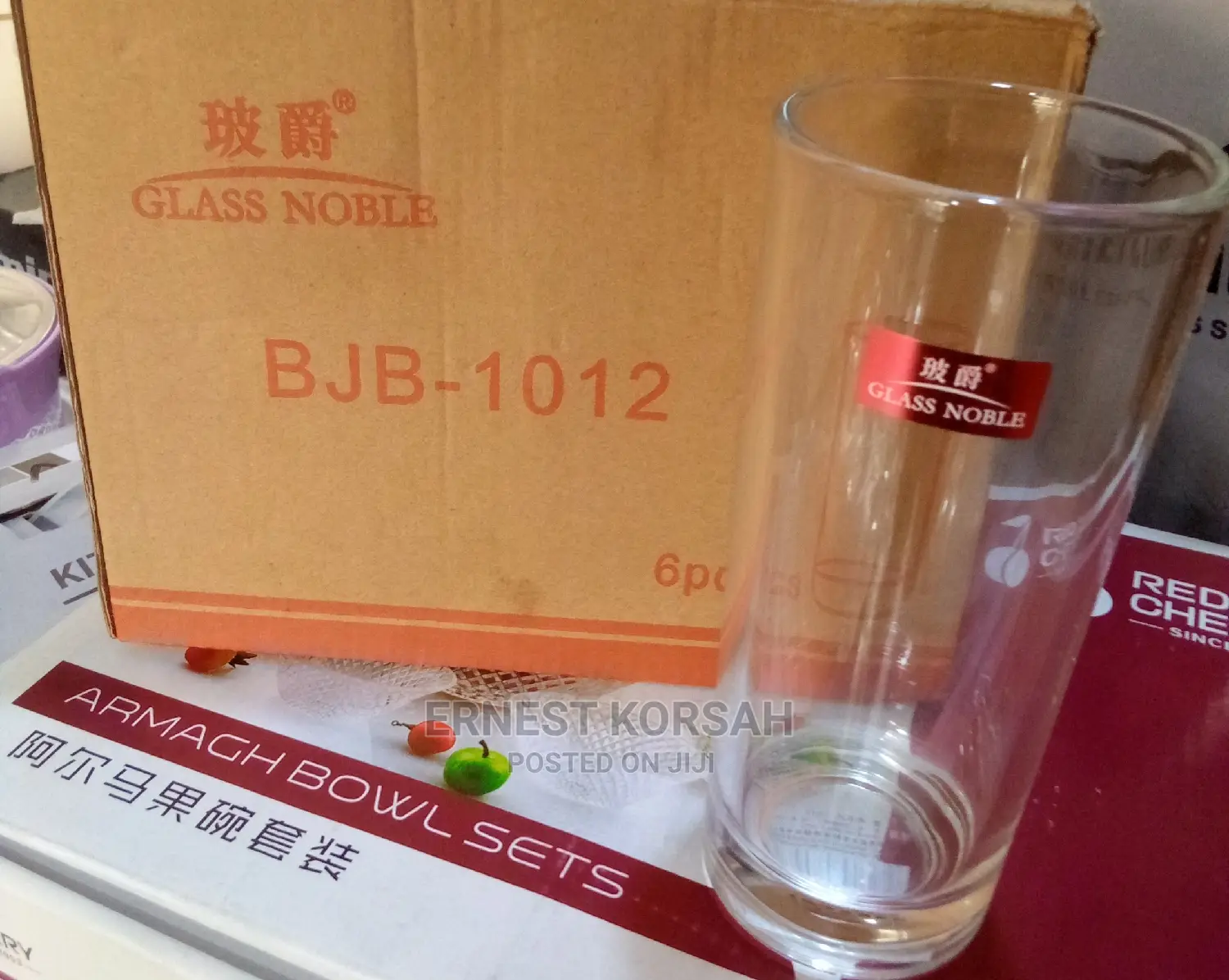 6 PCS Tumbler Drinking Glass