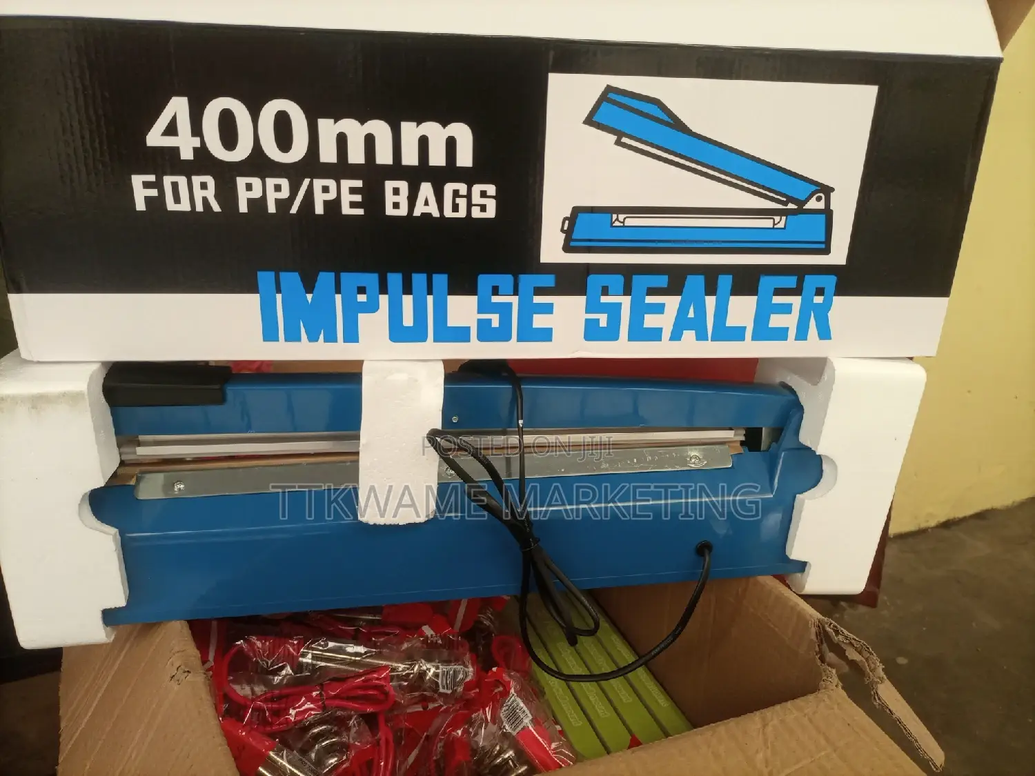 400mm Rubber Impulse Sealer