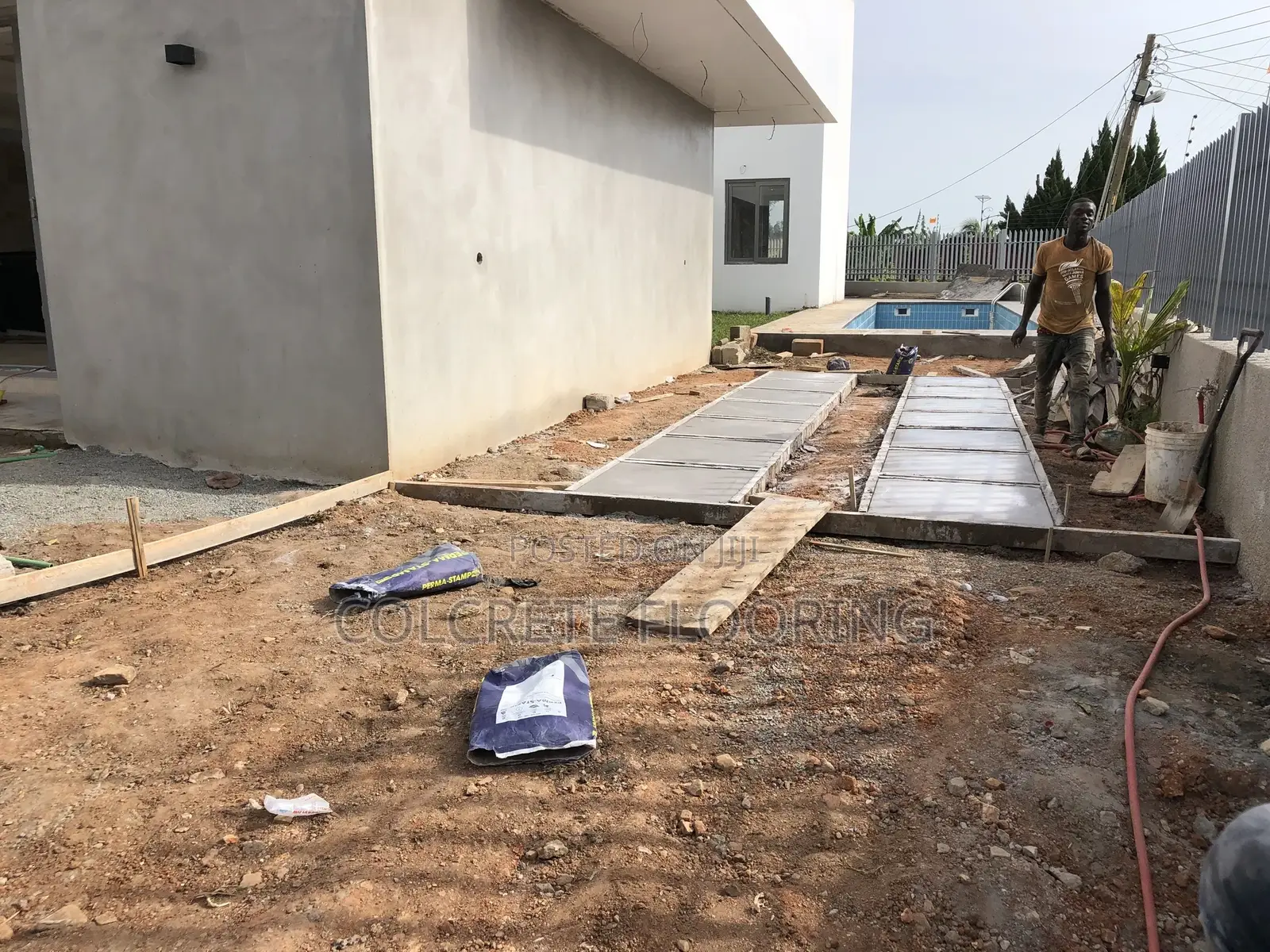 Decorative Concrete Slabs Car Wash #16