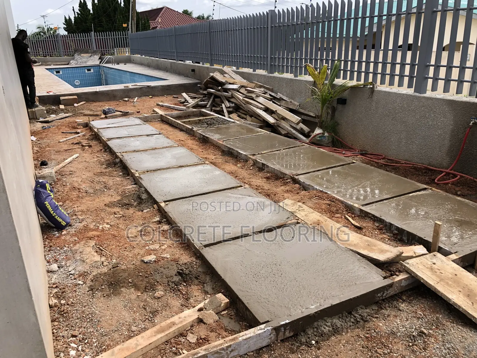 Decorative Concrete Slabs Car Wash #16