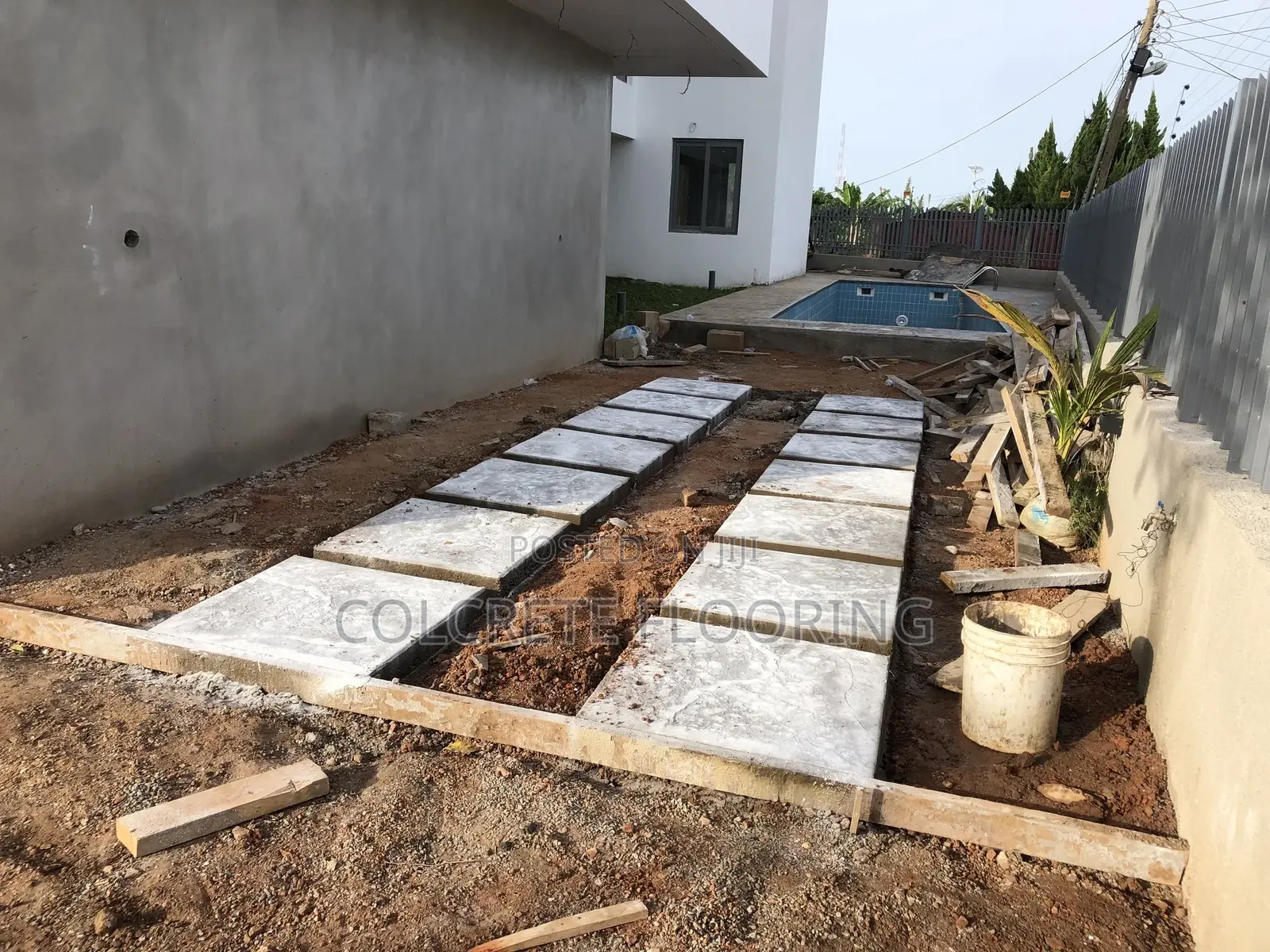 Decorative Concrete Slabs Car Wash #16