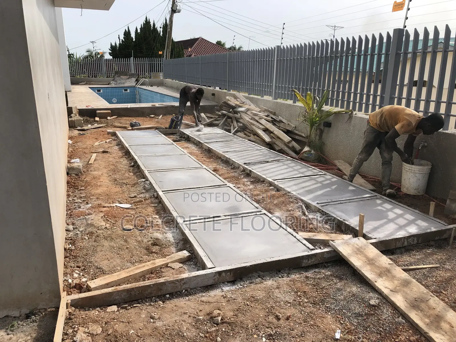 Decorative Concrete Slabs Car Wash #16