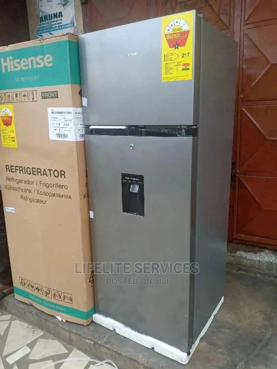 Brand New Hisense Fridge 205 Litres
