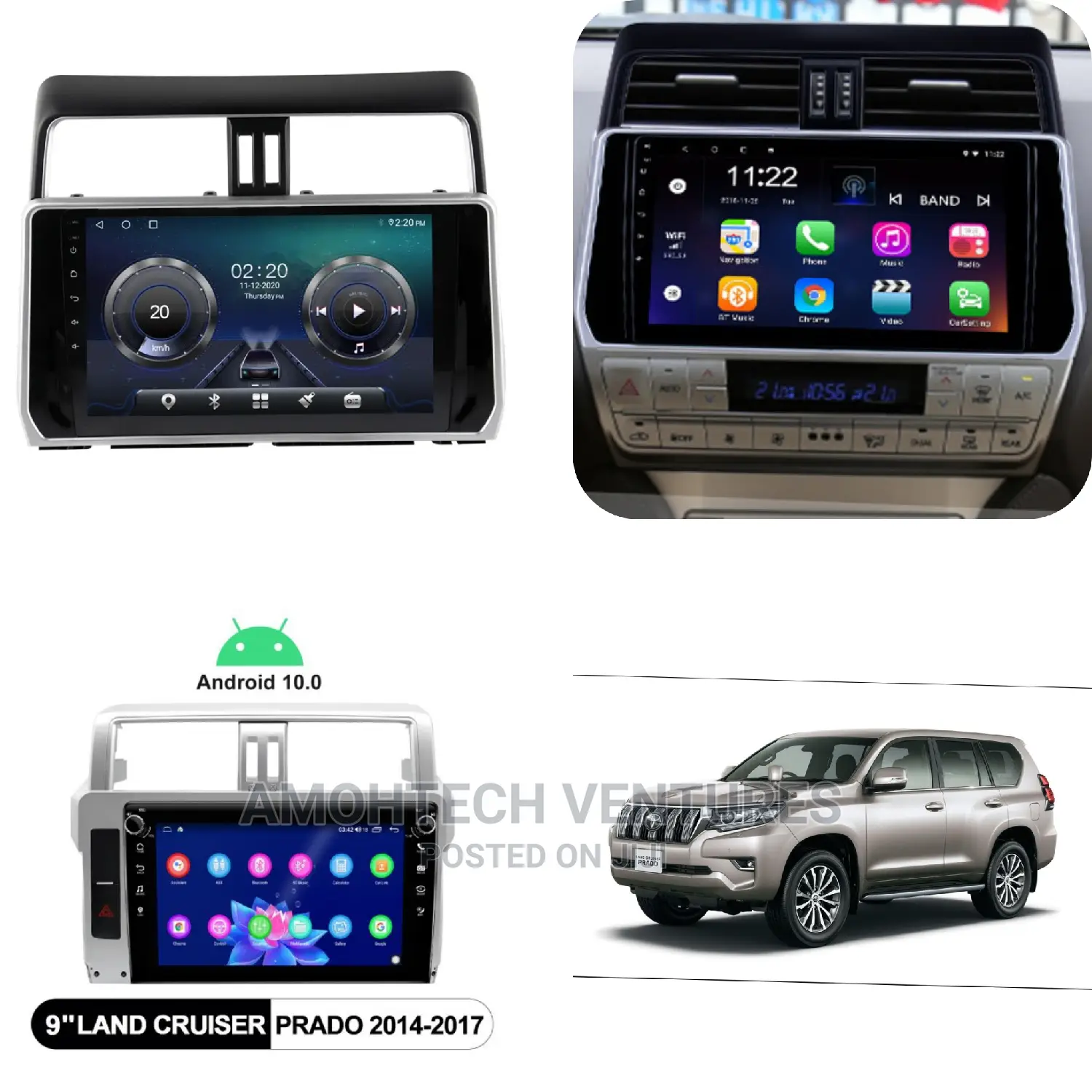 Carplay and Android Auto Screen Available All Cars