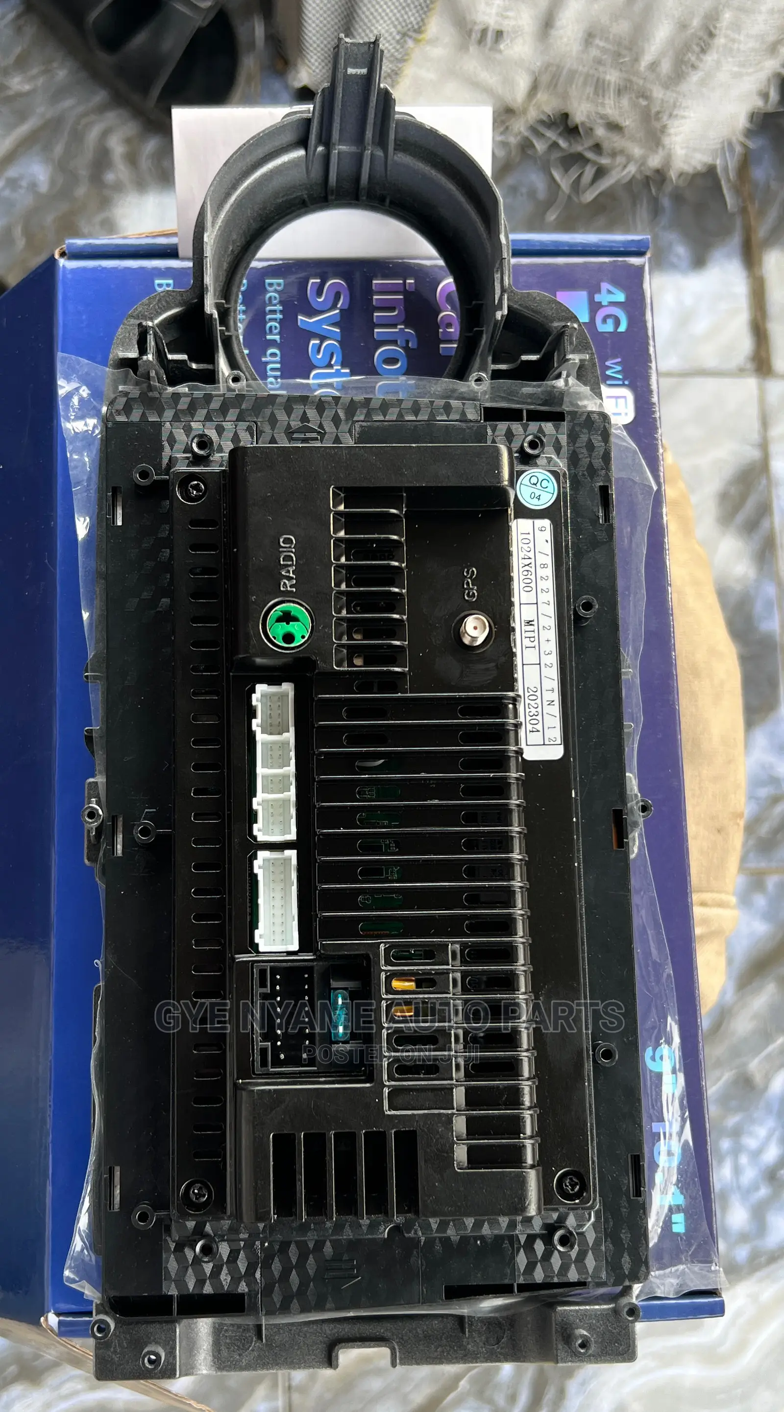 Toyota Vitz 2012 Model Android Screen