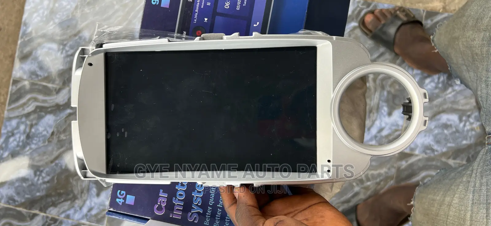 Toyota Vitz 2012 Model Android Screen