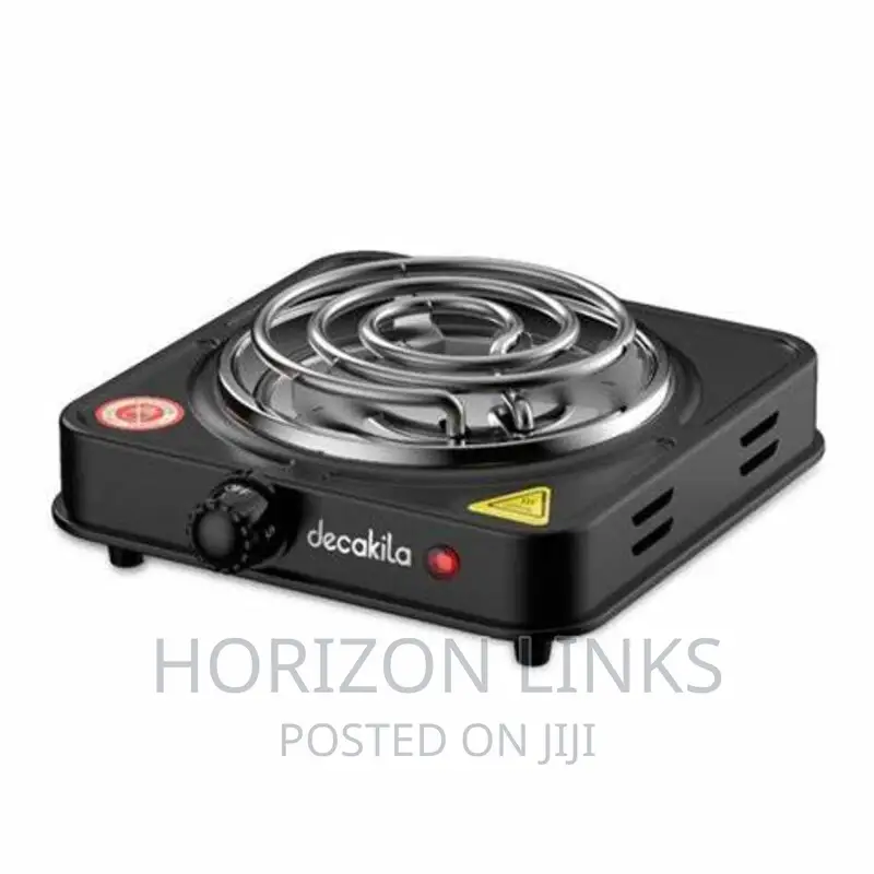 Decakila Single Hot Plate 1000W - KECC001B -