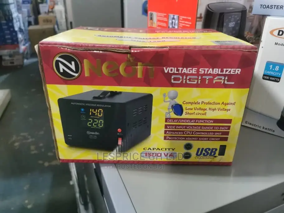 Executive Neon Step Up/Down Digital Stabilizer
