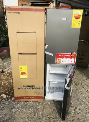 Photo - Locate Best Zara Fridge Bottom Freezer 201 Litres Silver