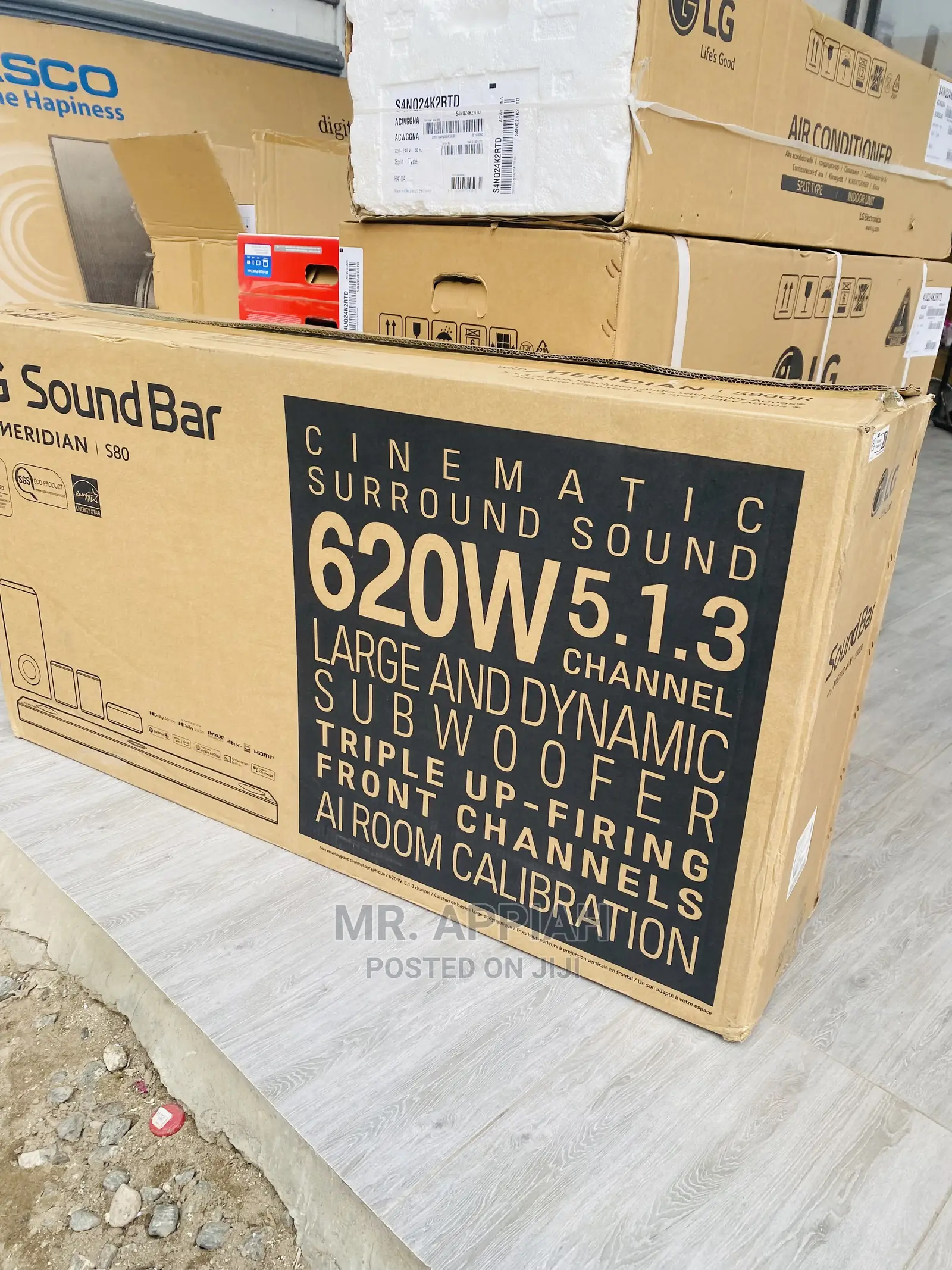 Latest LG S80QR Sound Bar(Black) 
