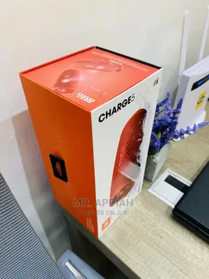Latest JBL Charge 5 Chargeable Speaker(Red Color)