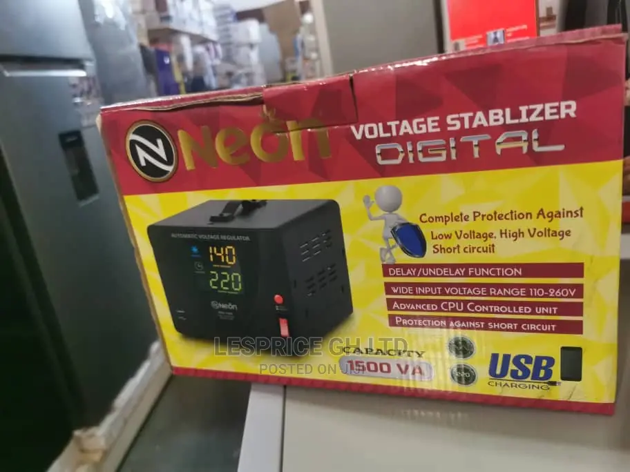 High Speed-Neon 2000VA Stabilizer