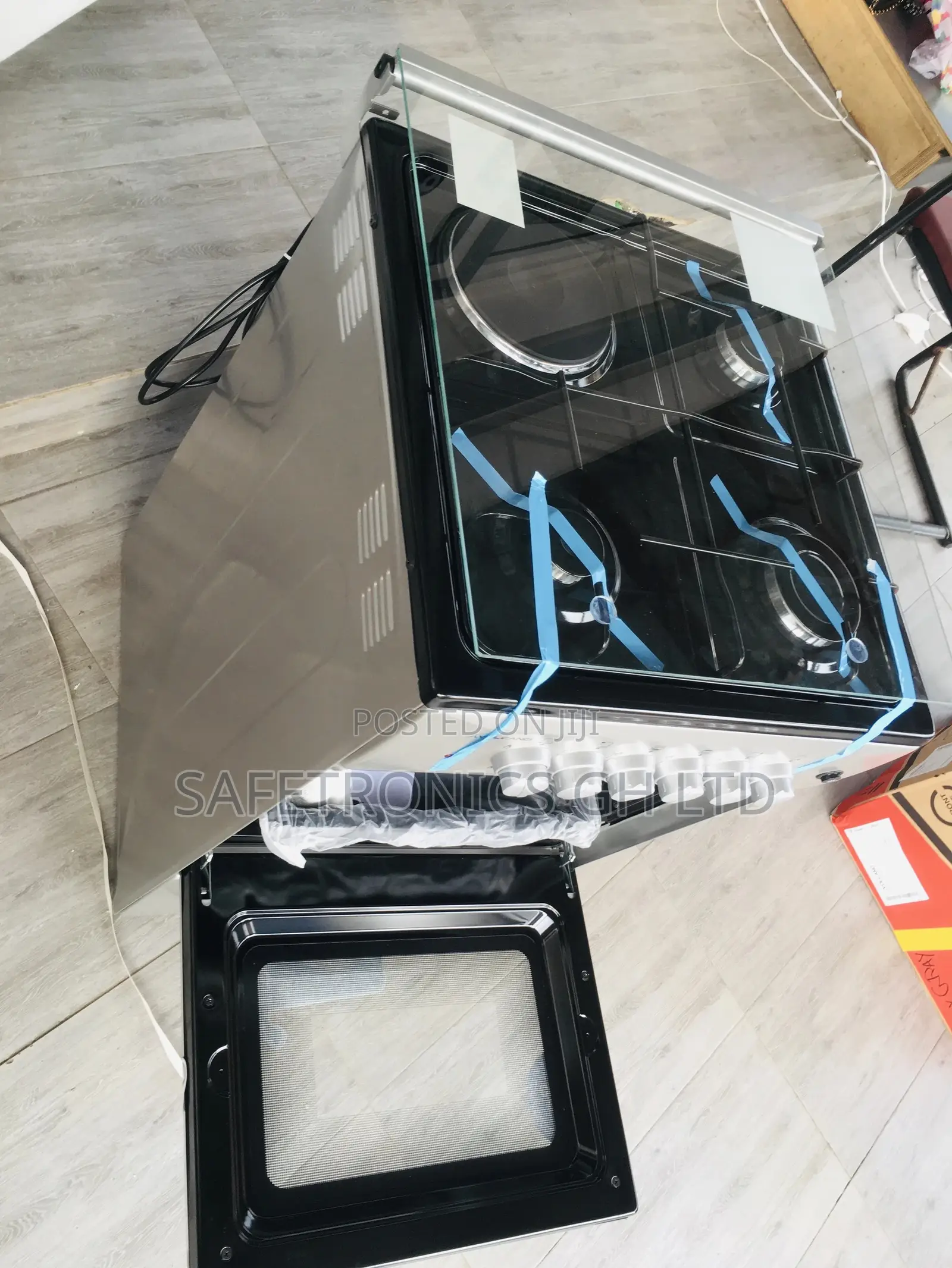3 Gas 1 Electric Volcano Oven With Grill 50x50