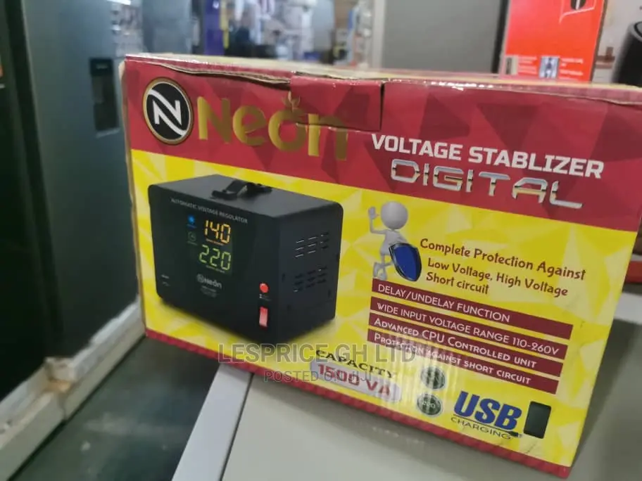 Neon Stabilizer 2000VA Potable Step Up Down