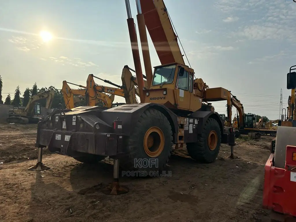 50 Ton Grove Rt750 Rough Terrain Crane